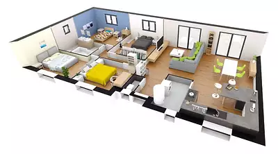 Maison neuve, 114 m²