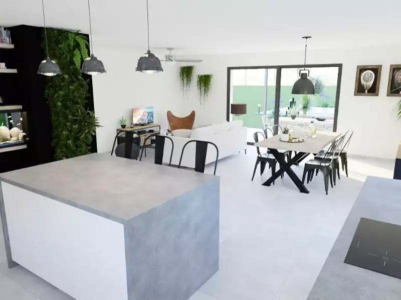 Maison neuve, 90 m² - Saint-Jean-de-Maruéjols-et-Avéjan (30430)