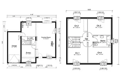 Maison neuve, 105 m²