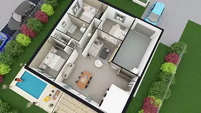 Maison neuve, 71 m²