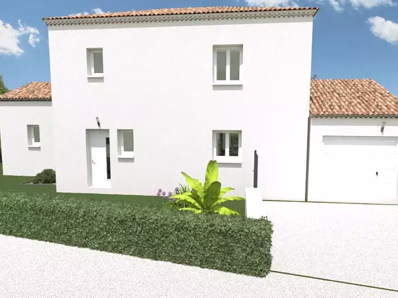 Maison neuve, 113 m² - Ancône (26200)