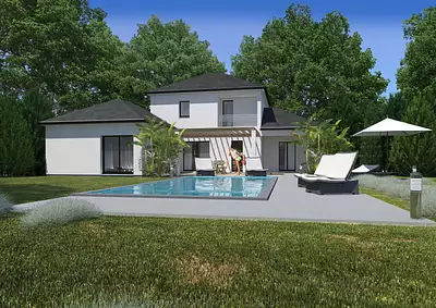 Maison neuve, 123,36 m²