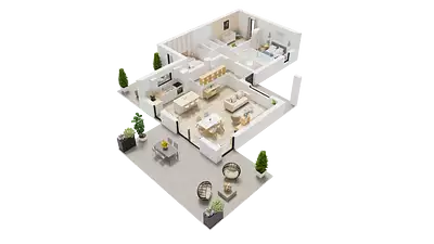 Maison neuve, 94,65 m²