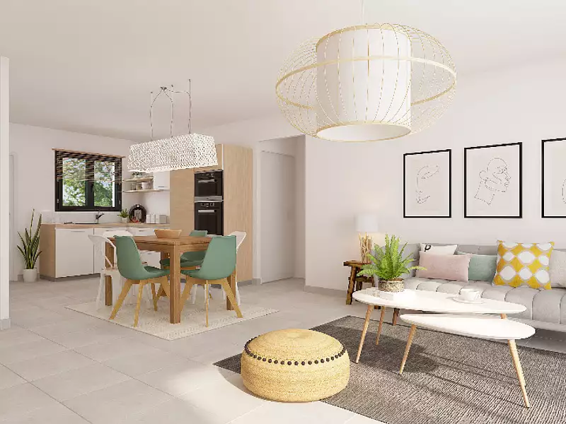 Maison neuve, 71 m² - Saint-Alexandre (30130)