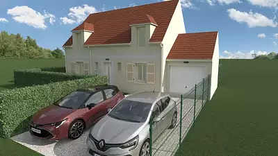 Maison neuve, 80 m²