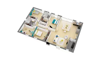 Maison neuve, 110 m²