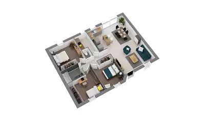 Maison neuve, 82 m²