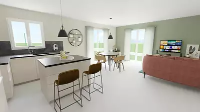 Maison neuve, 65 m²