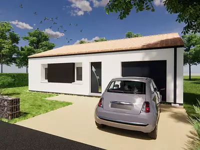 Maison neuve, 62 m²