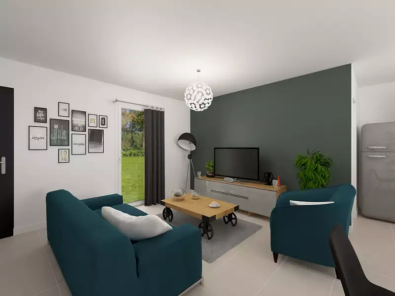 Maison neuve, 80 m² - Grand'Landes (85670)