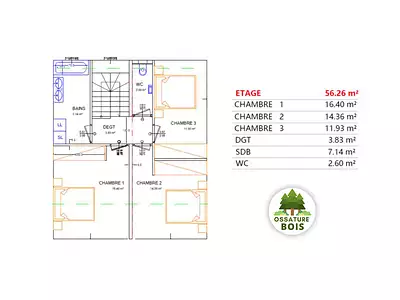 Maison neuve, 120 m² - Vétraz-Monthoux (74100)