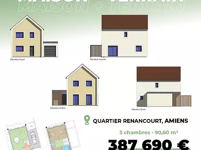 Maison neuve, 85,58 m²