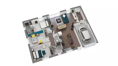 Maison neuve, 84 m²