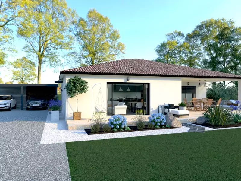 Maison neuve, 110 m² - Barjac (30430)