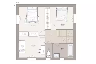 Maison neuve, 95 m²