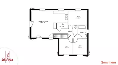 Maison neuve, 80 m²