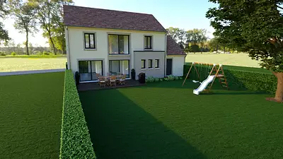 Maison neuve, 112,86 m²