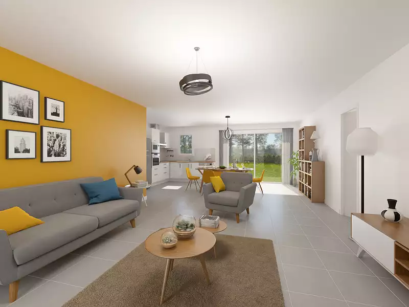 Maison neuve, 102 m² - Grand'Landes (85670)