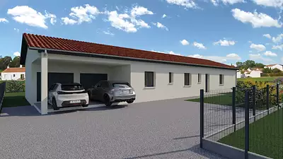 Maison neuve, 83 m²