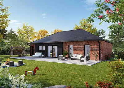 Maison neuve, 90,45 m²