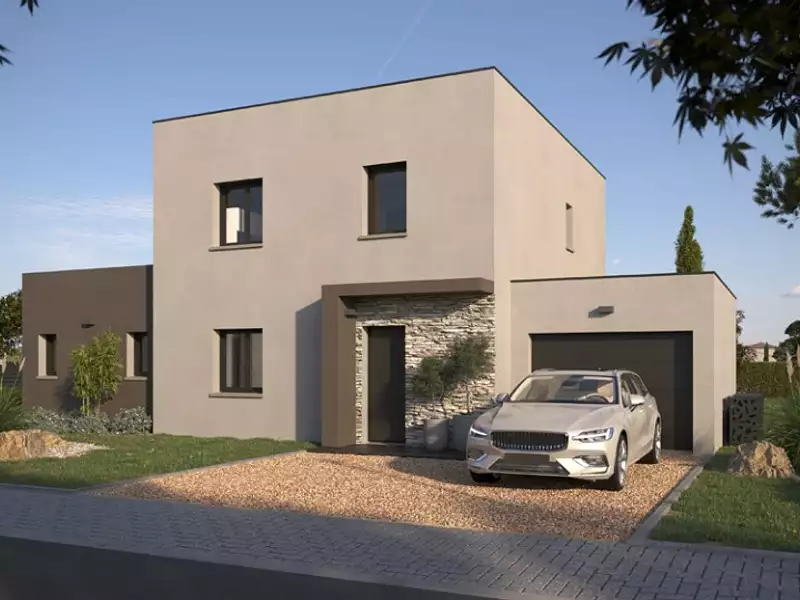Maison neuve, 105 m² - Marsillargues (34590)