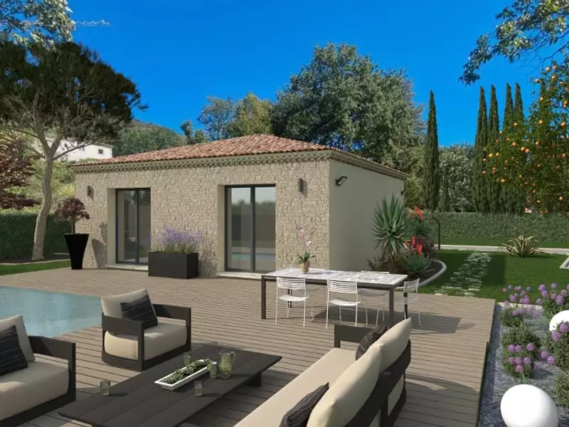 Maison neuve, 50 m² - Saint-Vallier-de-Thiey (06460)