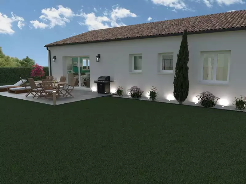 Maison neuve, 100 m² - La Réole (33190)