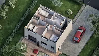 Maison neuve, 83,73 m²