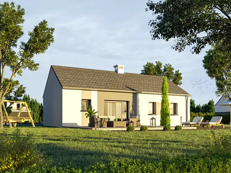 Maison neuve, 68 m² - Guingamp (22200)