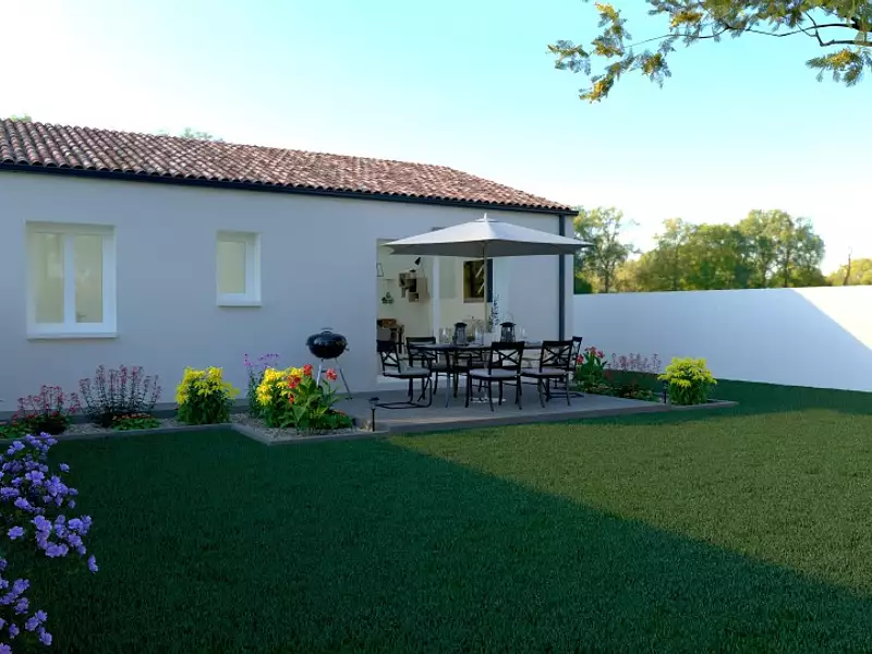 Maison neuve, 70 m² - Le Thou (17290)