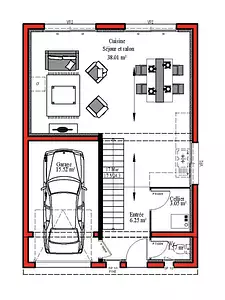 Maison neuve, 100 m²