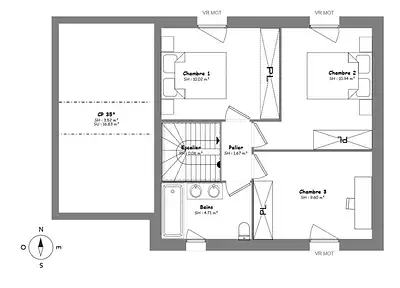 Maison neuve, 85 m²