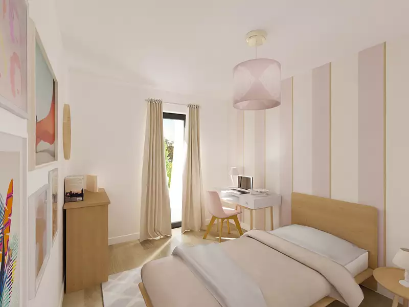 Maison neuve, 94,65 m² - Nanteuil-lès-Meaux (77100)