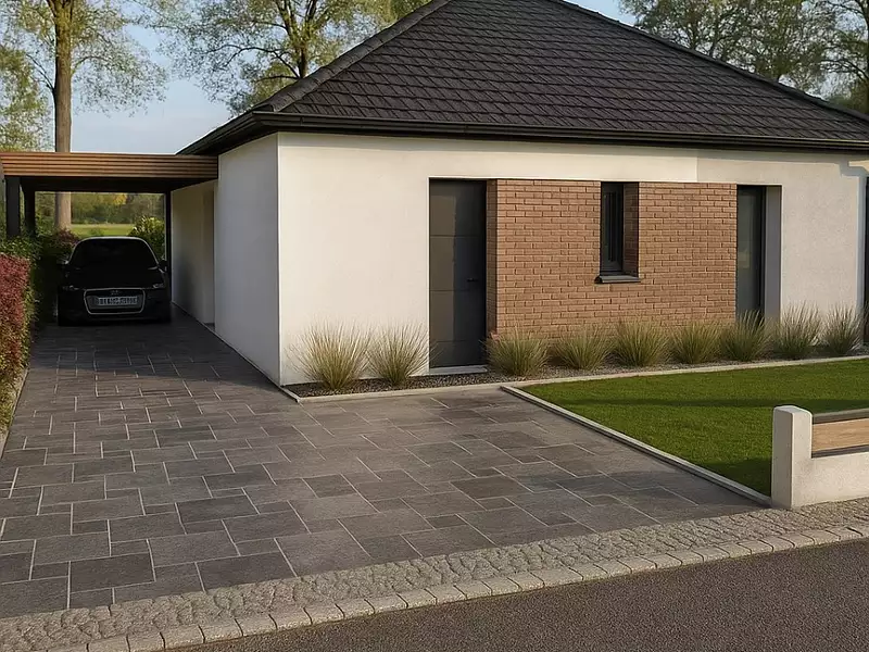 Maison neuve, 90 m² - Bruille-lez-Marchiennes (59490)