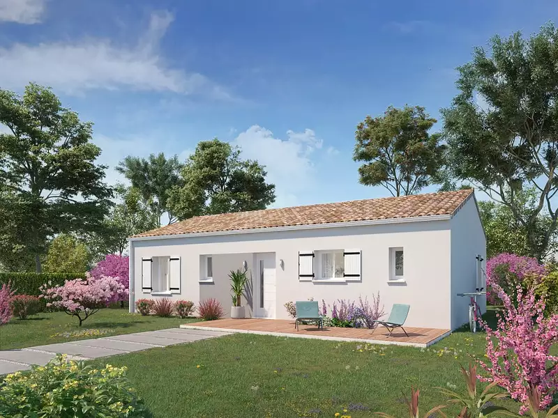 Maison neuve, 80 m² - Lonzac (17520)