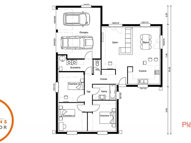 Maison neuve, 99 m² - Roderen (68800)