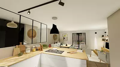 Maison neuve, 90 m²