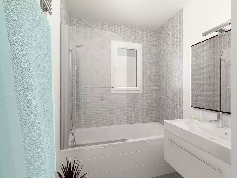 Maison neuve, 77 m² - Maransin (33230)