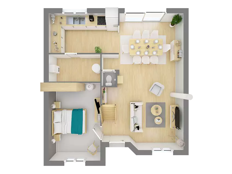 Maison neuve, 117,12 m² - Saint-Leu-la-Forêt (95320)