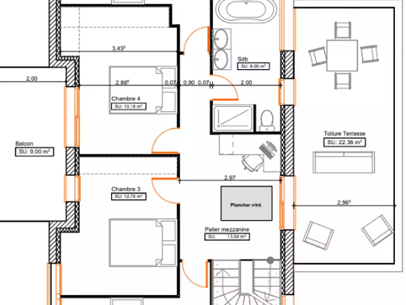 Maison neuve, 172 m² - Rambouillet (78120)