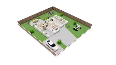 Maison neuve, 74,04 m²