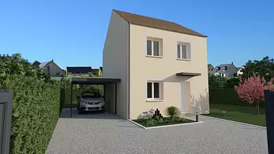 Maison neuve, 74 m²