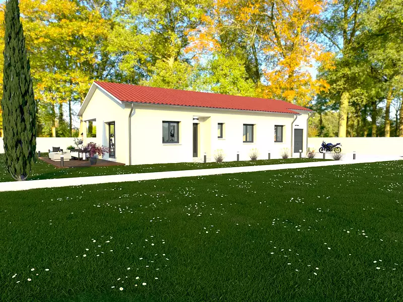 Maison neuve, 88 m² - Charnay-lès-Mâcon (71850)
