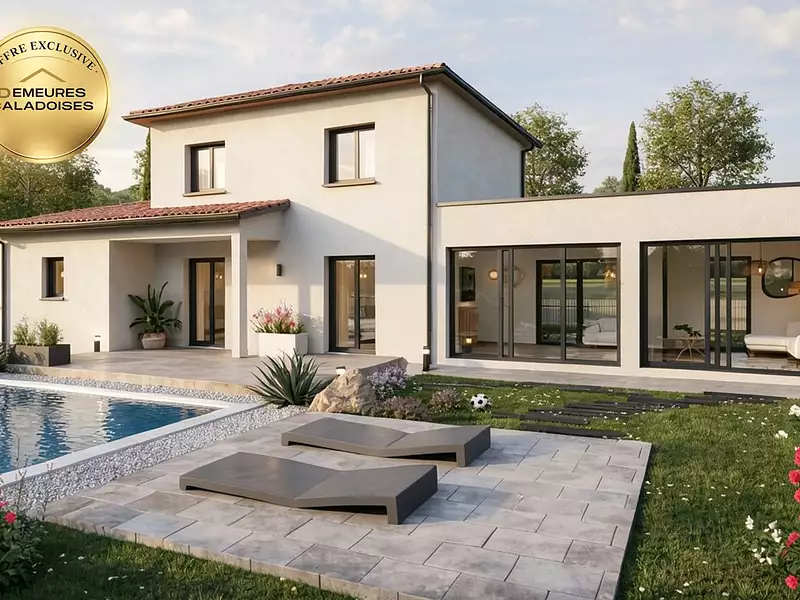 Maison neuve, 90 m² - Pont-de-Chéruy (38230)