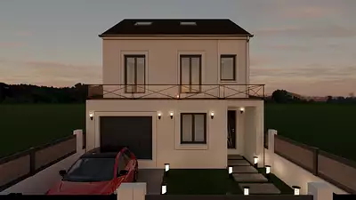 Maison neuve, 100 m²