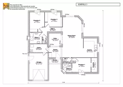 Maison neuve, 110 m²