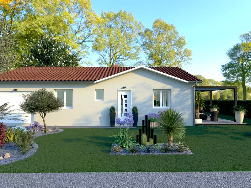 Maison neuve, 83 m² - Ambronay (01500)