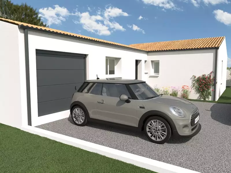 Maison neuve, 92 m² - La Couarde-sur-Mer (17670)
