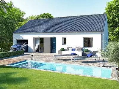 Maison neuve, 80 m²