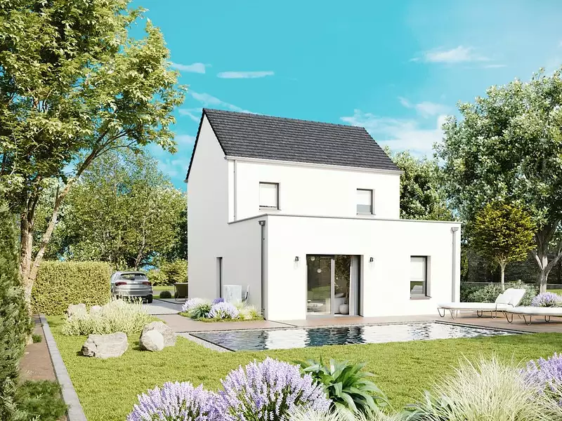 Maison neuve, 90 m² - Vérines (17540)